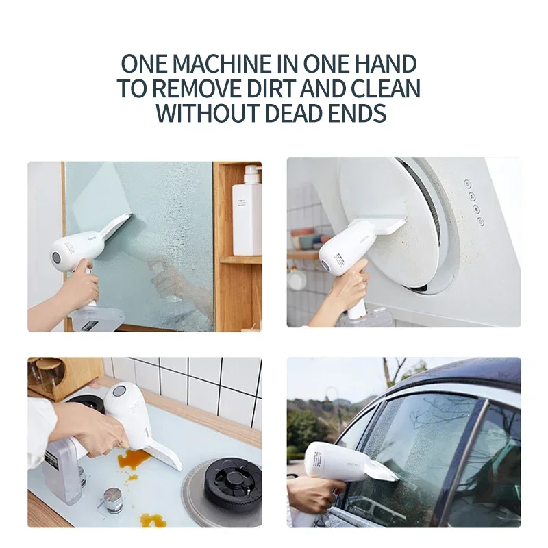 YILI Electric Window Cleaner Home Wireless Glass Cleaning Machine Kitchen Bathroom Cleaning Tools Car Windshield Mirror Wiper
