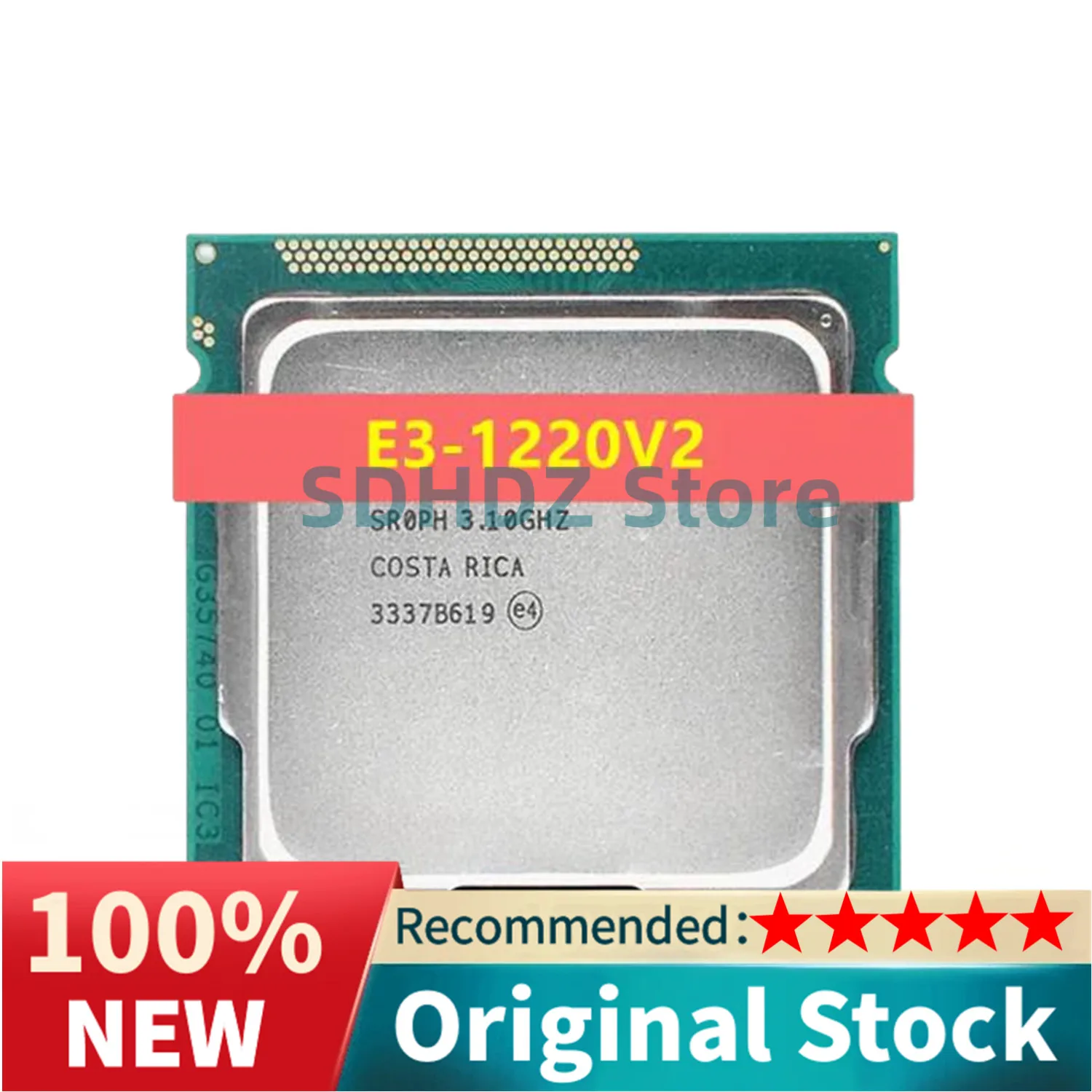 XEON E3-1220V2 3.10GHZ Quad-Core 8MB SmartCache E3-1220 V2 DDR3 1600MHz E3 1220 V2 FCLGA1155 TPD 69W 1 year warranty