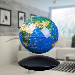 6 Inches Magnetic Levitation 360°Rotate Globe Home Decoration Creative Birthday Gift Magnetic Levitation Globe Living Room Decor