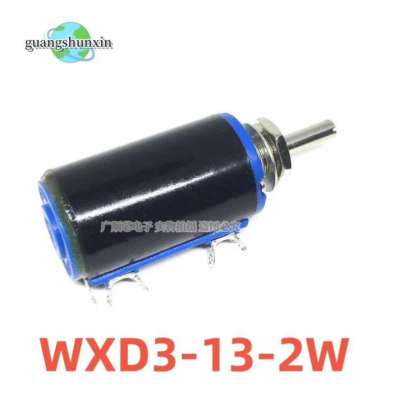 5PCS WXD3-13 100 200 220 680 1K 2.2K 3.3K 4.7K 5.6K 6.8K 10K 22K 33K 47K 100K Ohm WXD3-13-2W Wirewound Potentiometer