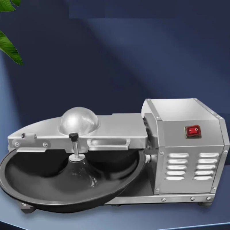 Bild 6: Kommerzielle Multifunktions-Gemüseschneidemaschine Elektrische Gemüse-Füllmaschine für Knödel und Brötchen
