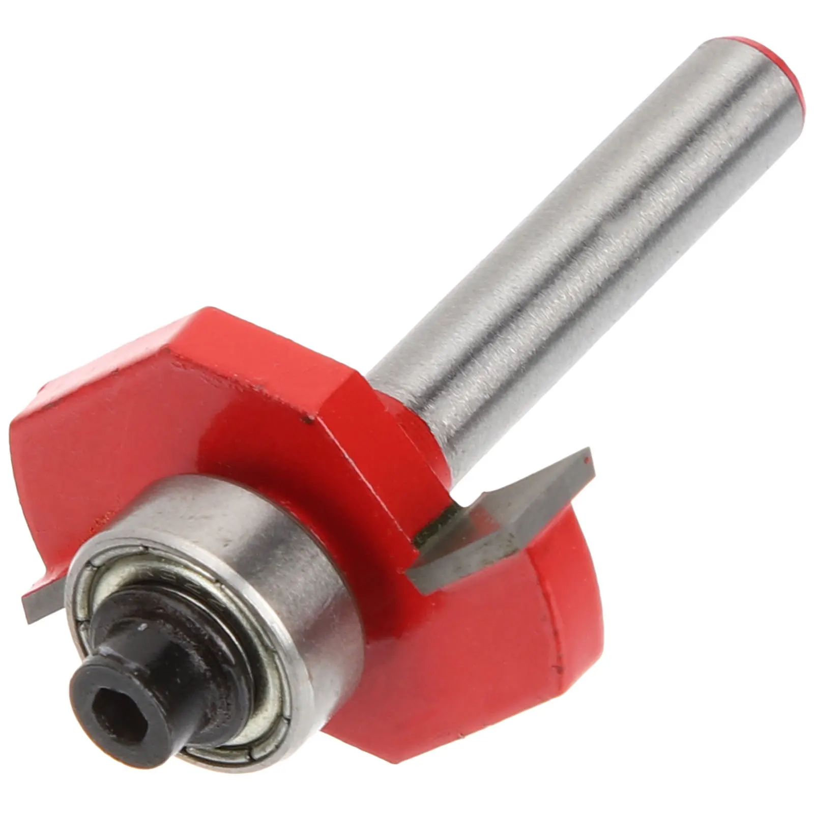 T Type Router Bit 6.35Mm Woodworking Trimming Cutter For Cnc Milling Grooving Carving Slotting Carbide Drill Bits