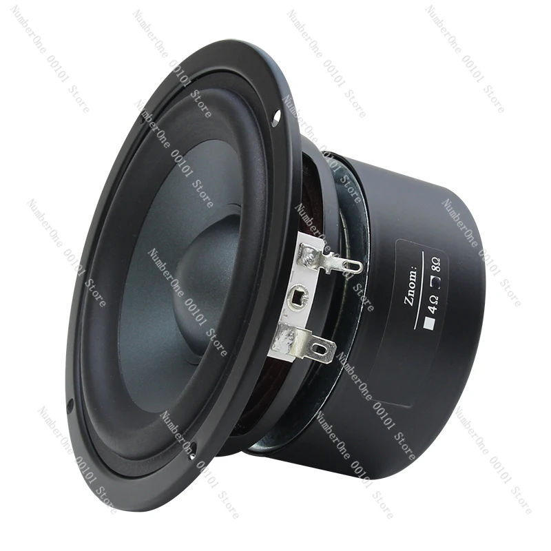 4-Inch Double Magnetic Voice Pure Alto Speaker round Professional Three-Frequency Speaker Fever Medium Frequency