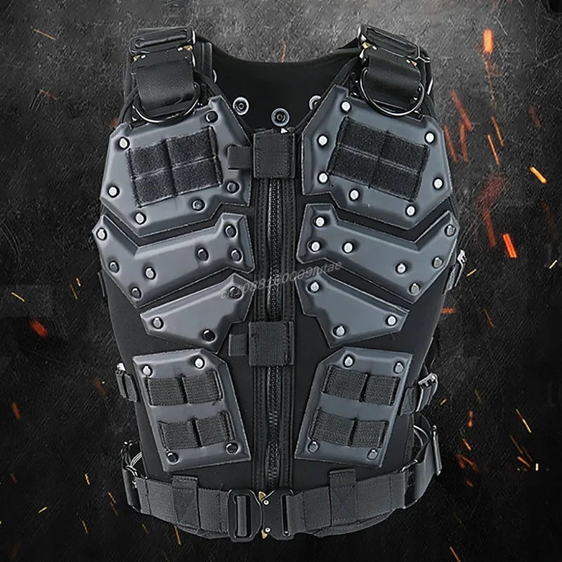 Tactical TF3 Vest Adjustable EVA Plate Carrier Body Armor Outdoor Multi-purpose Combat Security Molle Training Hunting Equipment