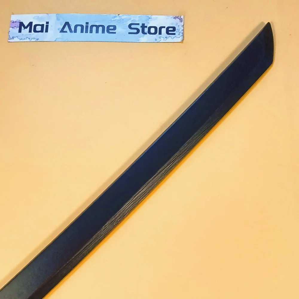 31/40 polegada kurosaki ichigo katana tamanho real japonês katana sabre original lixívia anime cosplay prop faca ninja brinquedo afiado presente