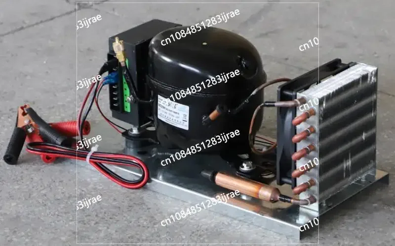 Imagem -02 - Compressor Condensador para Geladeira do Carro Congelador Solar e Geladeira Marinha dc 12v 24v Máximo 300 Litros Bd35hc Bd45hc Bd55hc