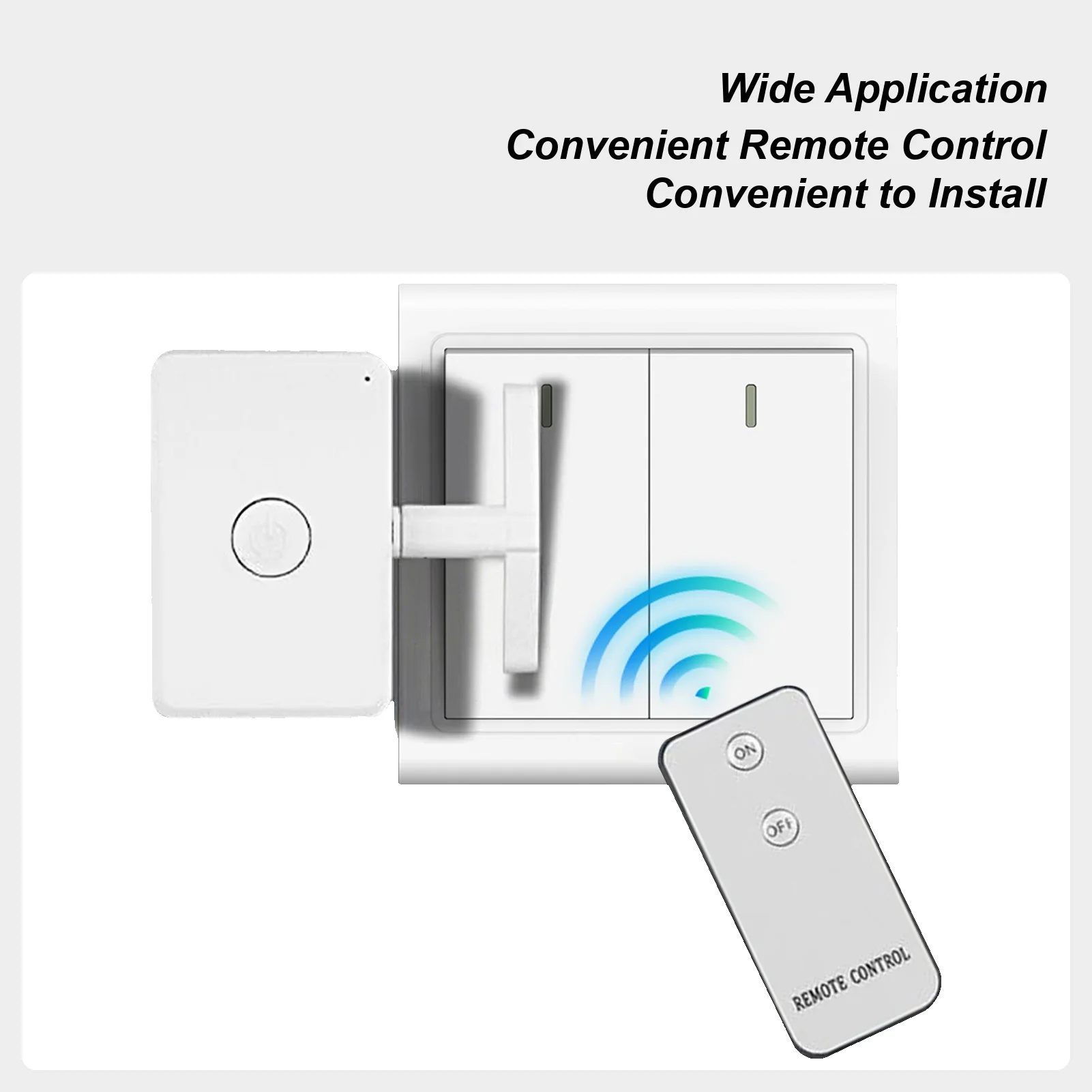 Smart Home Button No Wiring Buttons Tool 10M Range Remote Dimmer Lights Artifact For Door Wall Dormitory Fan Home Automation