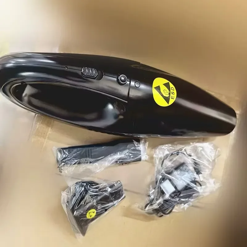 ESD Handheld Vacuum Cleaner for Cleanroom Industrial Static Products with New Mobile Design for Black Color Use Wet and