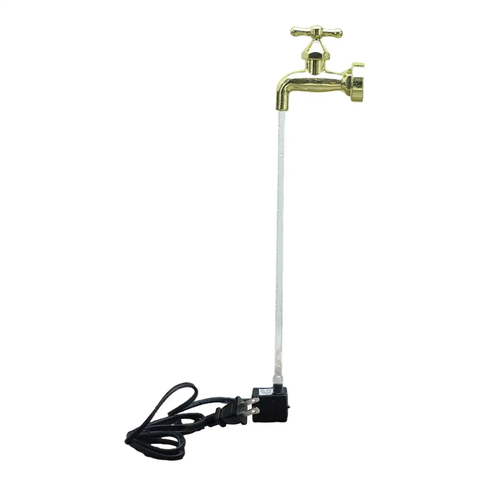 Floating Tap Water Fountain Home Decoration Invisible Flowing Spout Watering Can Fountain for DIY Art Decor Indoor Ponds Pools