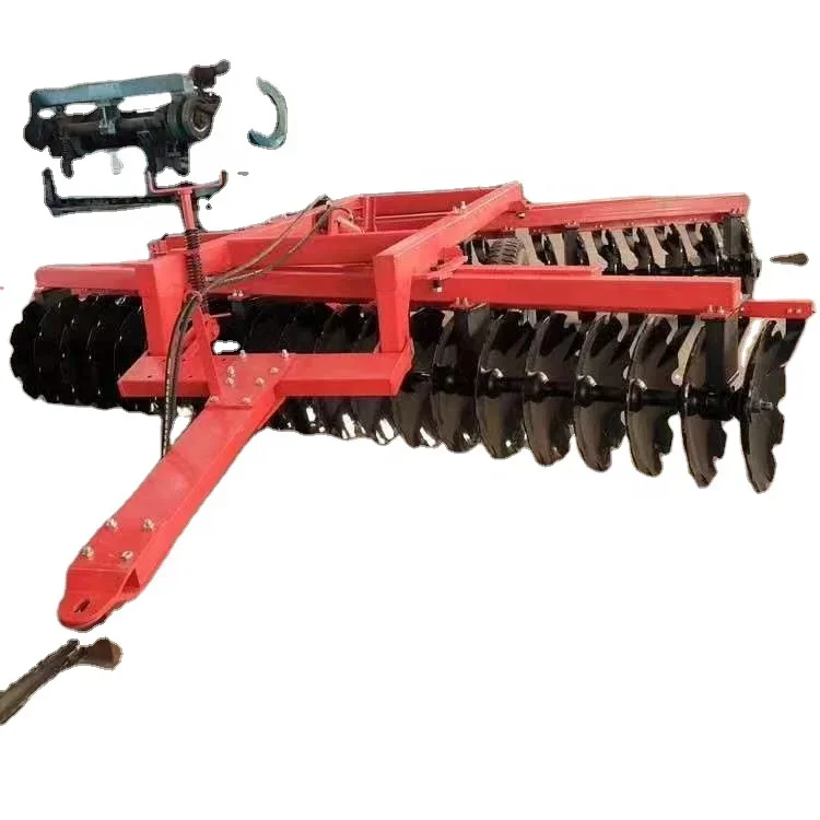 Chinese disc harrow plow heavy duty hydraulic agricultural machinery & equipment for corn, soybean,  peanuts