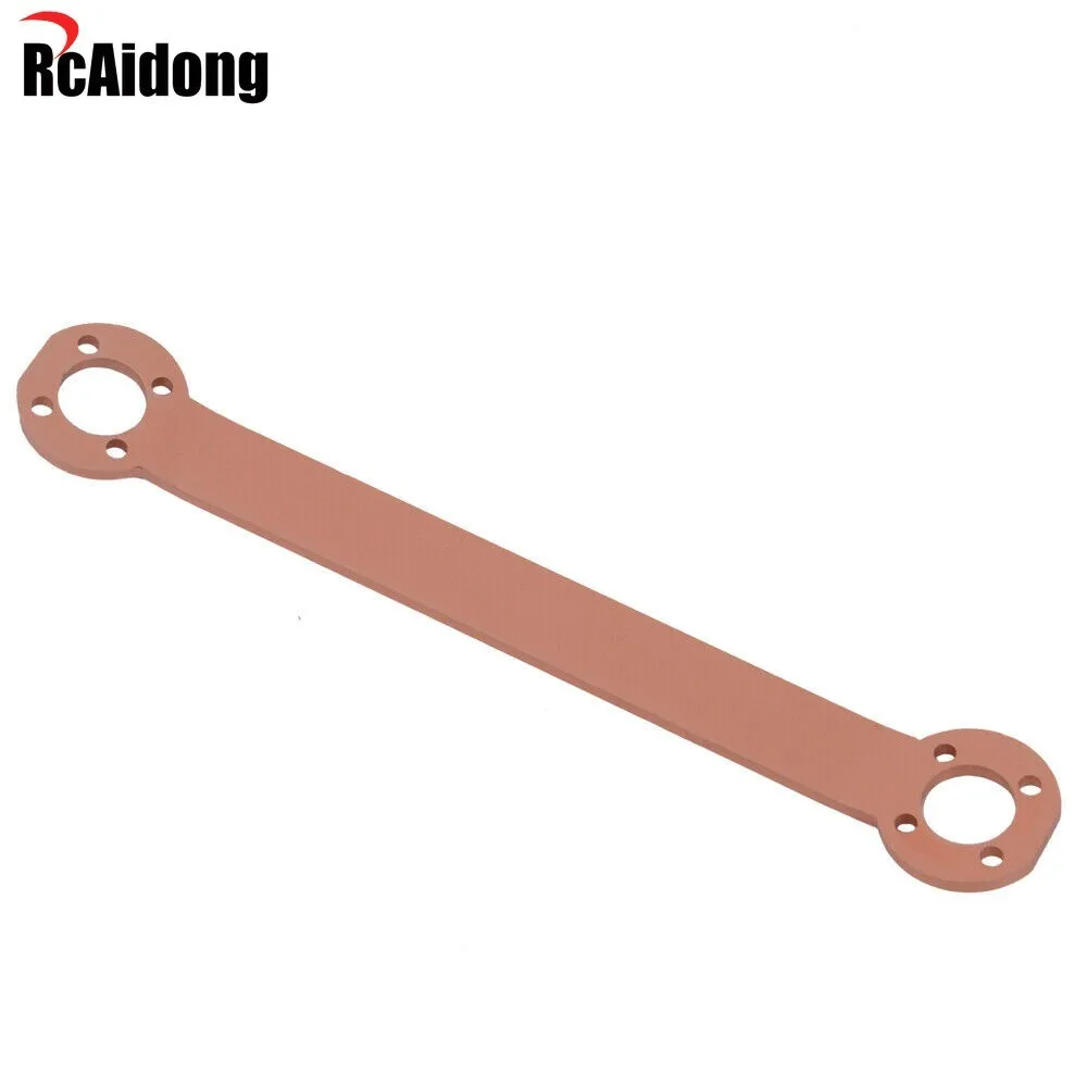 CW-01 Aluminum Alloy Front Brance Plate For Tamiya Lunch Box Midnight Pumpkin  K93453 Chassis 1/10 RC Buggy Car Upgrades