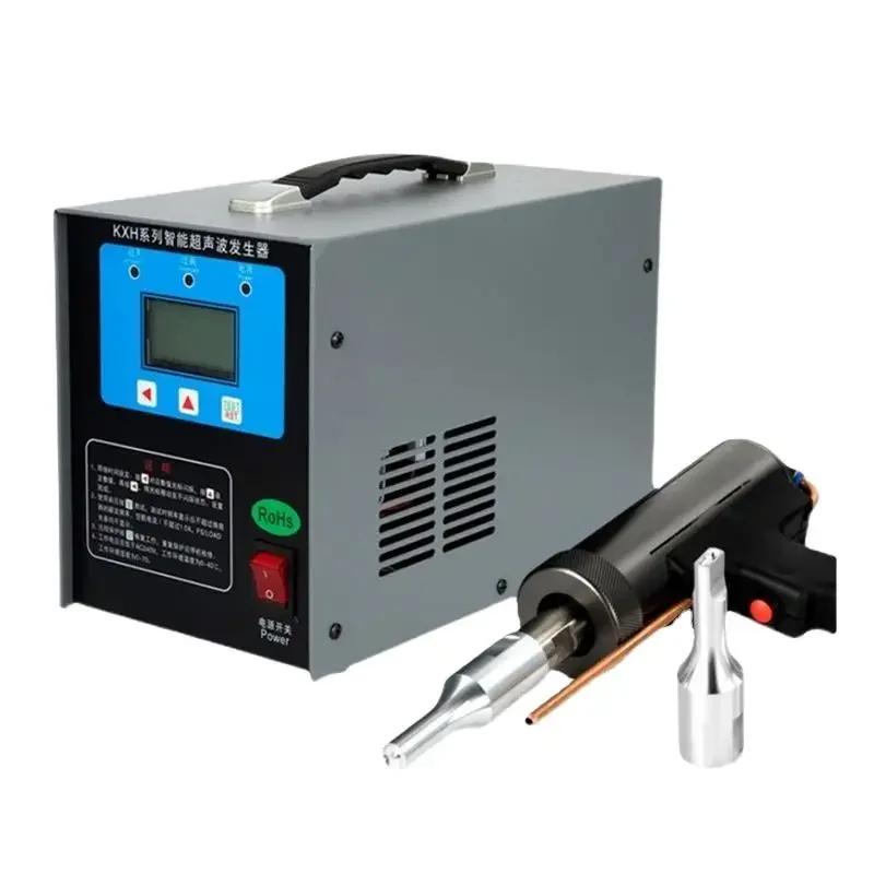 1200W 1500W 2815Z Handheld Small Portable Ultrasonic Spot Welder with Netted Weld Surface Ultrasonic Plastic Welding Machine