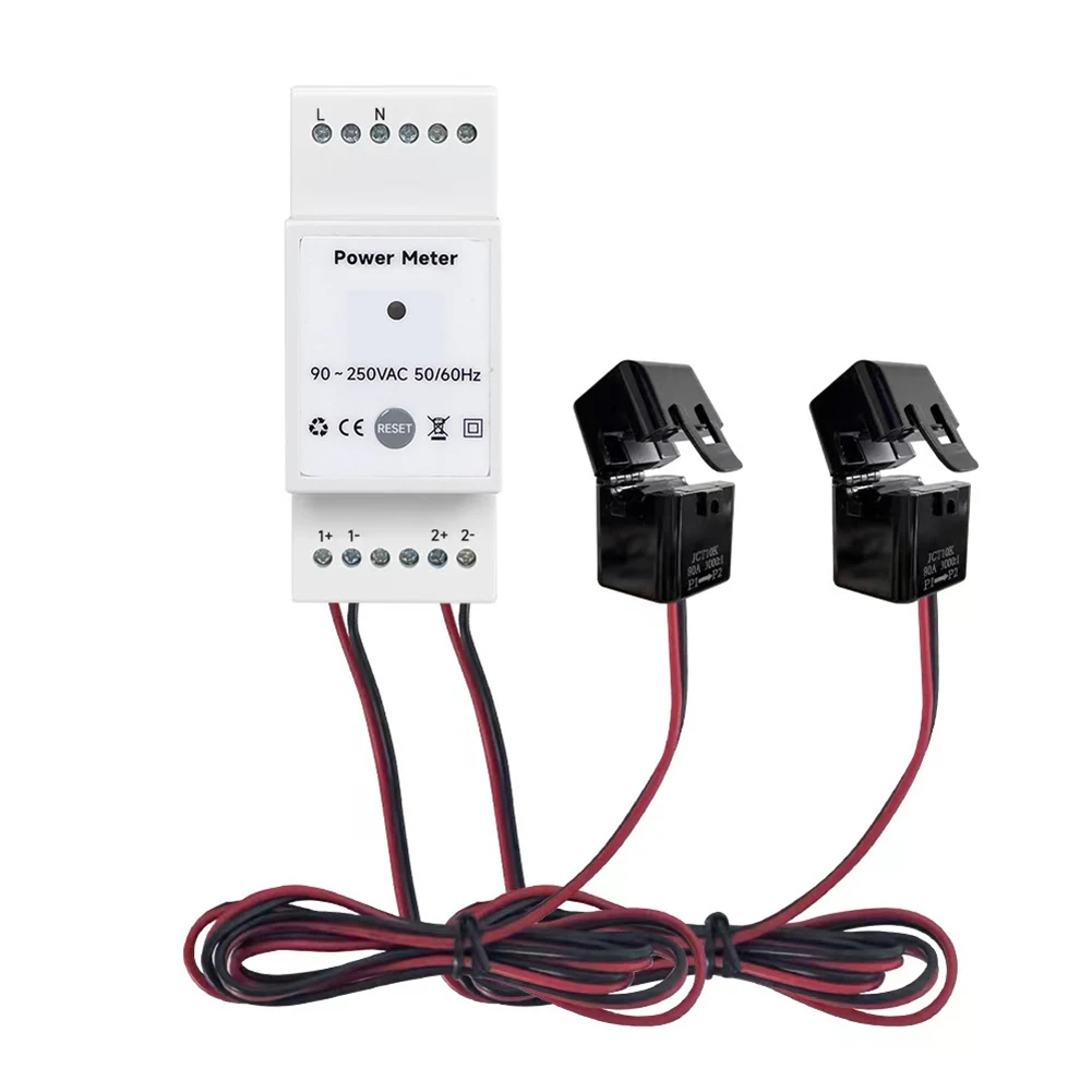 Home Energy Monitoring Single Phase Power Meter High Precision Power Meter Automated Setting Device Calibration
