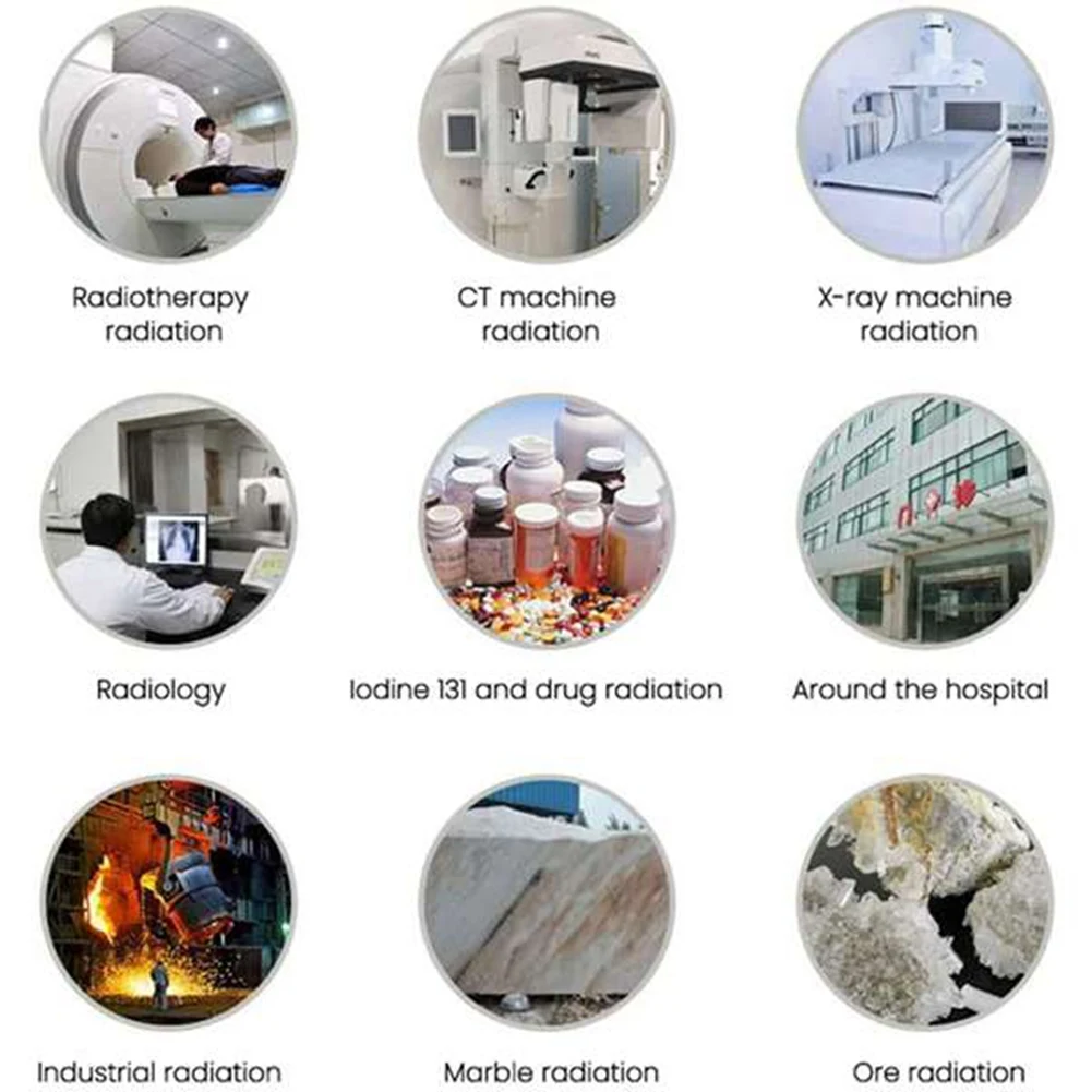 AEF7-Pudibei NR-1050 Handheld Nuclear Radiation  LCD Display Household Radioactive Tester