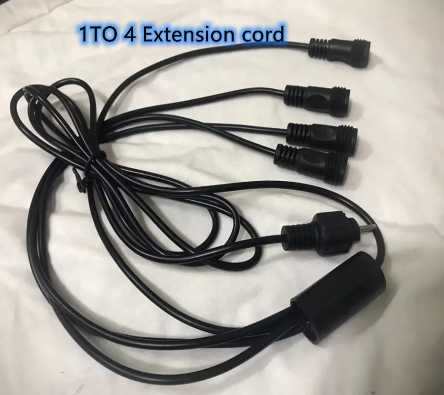 سلك تمديد إضاءة LED 12 فولت للاستخدام في البركة أو المناظر الطبيعية - 16.4 قدم | موصل ميزة التوصيل 2-Pin #5