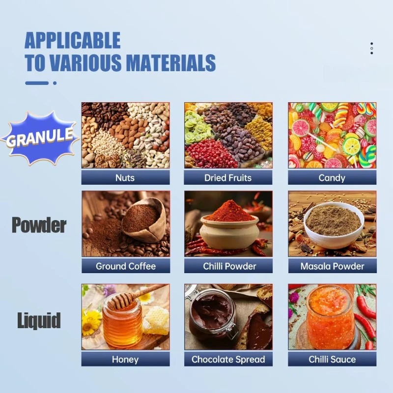 Customized Automatic Premade Bag Packaging Machine Rotary Doypack Zipper Pouch Granule Powder Liquid Filling Machine