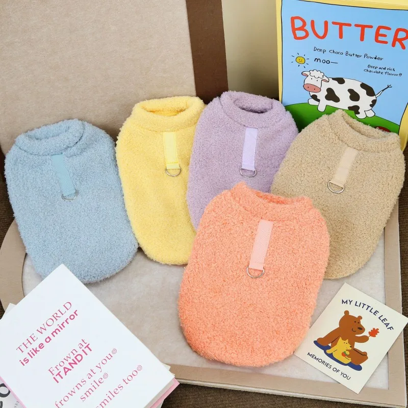 Winter Warmer Hundepullover für kleine Hunde Plüsch Hundekleidung Weicher Welpenmantel Jacke Chihuahua Teddy Bicon Welpenkleidung Hundebedarf – Detail 9