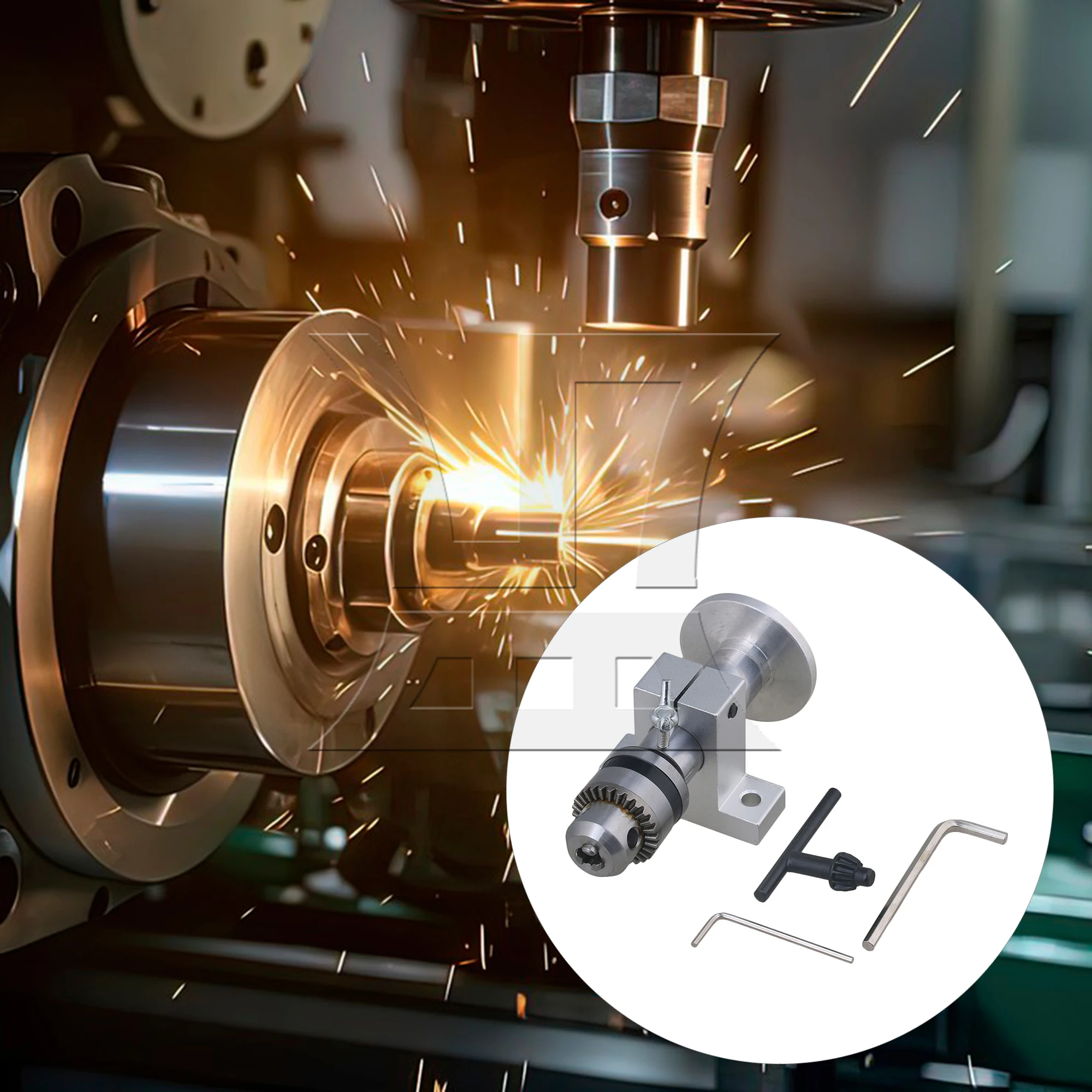 

130x60x51.5 мм Серебристый стальной алюминиевый центральный концевой упор для токарного станка, для микро-дрели, для работы с бусинами, для деревообработки, для DIY