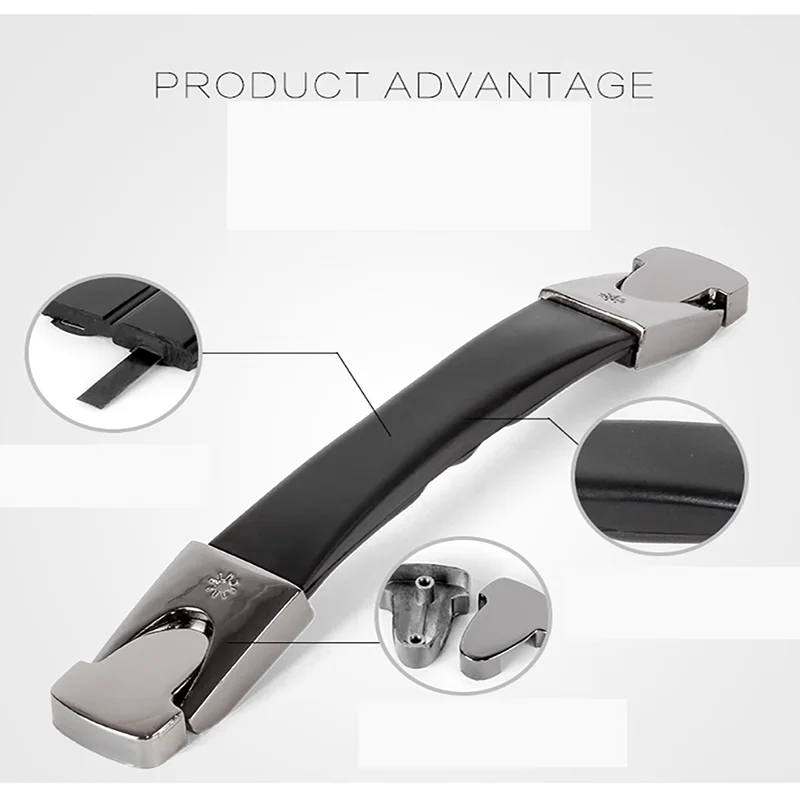 Universal Luggage Handle Accessories Travel Suitcase Trolley Carry Handle Repair Lockbox Handle - Durable Replacement for Suitca