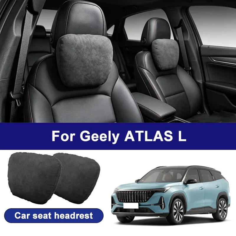 

For Geely ATLAS L car headrests, soft universal adjustable car seat pillows, car neck pillow cushions, car accessories