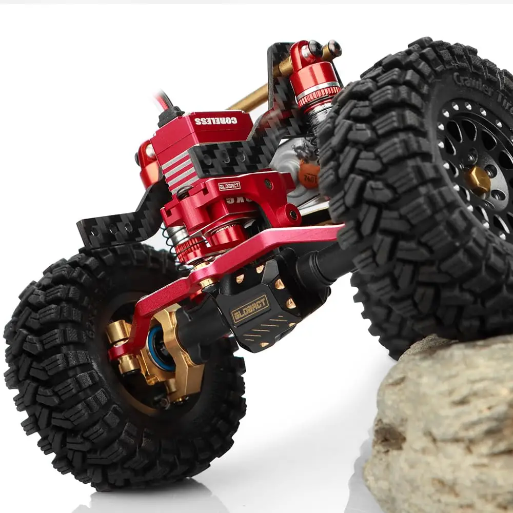 GLOBACT for TRX4M Servo 9kg High Torque Digital Servo Coreless Motor Servo HV 4.8V-8.4V with Servo Arm 1/18 RC Crawler Car