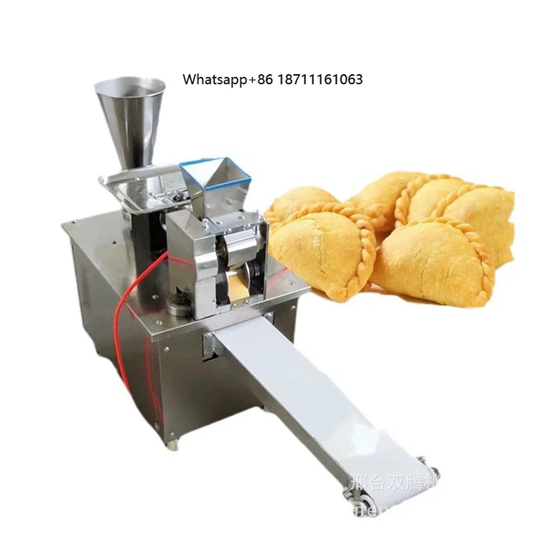 Commercial Fully Automatic 80 Dumpling & Wonton Machine 2500W 3600/h Multi-functional Restaurant Canteen Hand-made