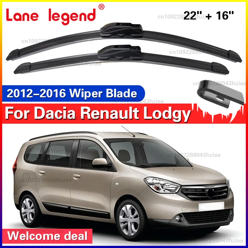 

Для Dacia Renault Lodgy 2012-2016 щетки стеклоочистителя переднего стекла 2 шт. аксессуары для окон ветрового стекла 2013 2014 2015
