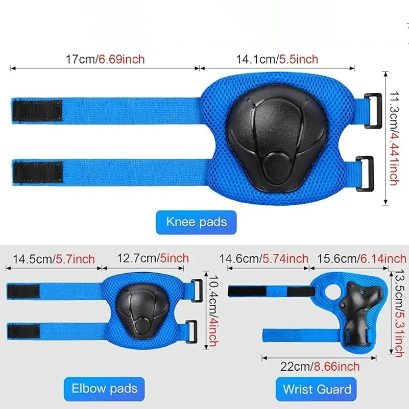 6PCS Set Perlengkapan Pelindun - Cycling Gear Of The Year ulasan dan harga