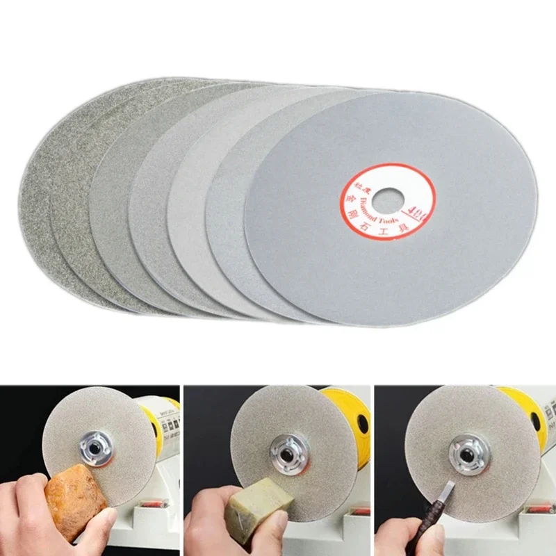 6 Inch Inner Hole 12.7MM Diamond Polishing Disc Flat Lap Grinding Wheel Lapping Grinding Disc Tool Polishing Laps