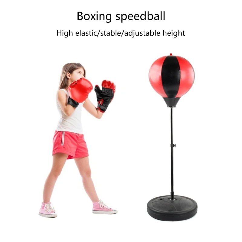 11UE Kids Freestanding Boxing Set Adjustable for Homes, Gym & Office