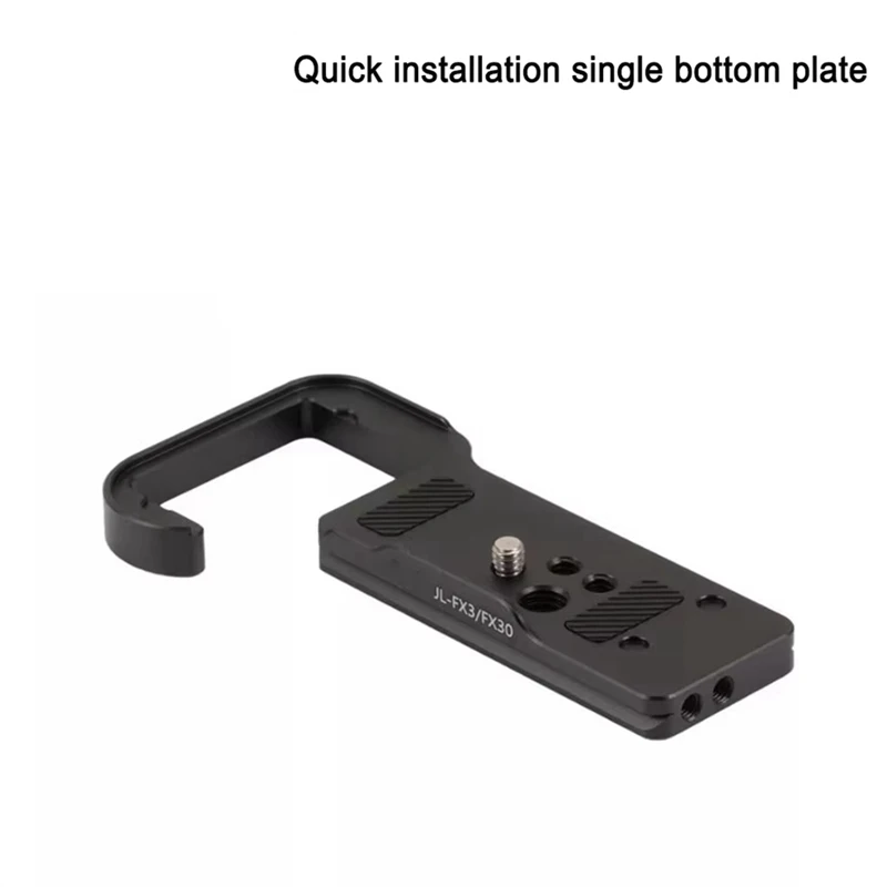 FX3/FX30/FX Baseplate Quick Release Hand Grip FX3/FX30/FX3A Digital Camera for Tripod Head Stabilize-A63M