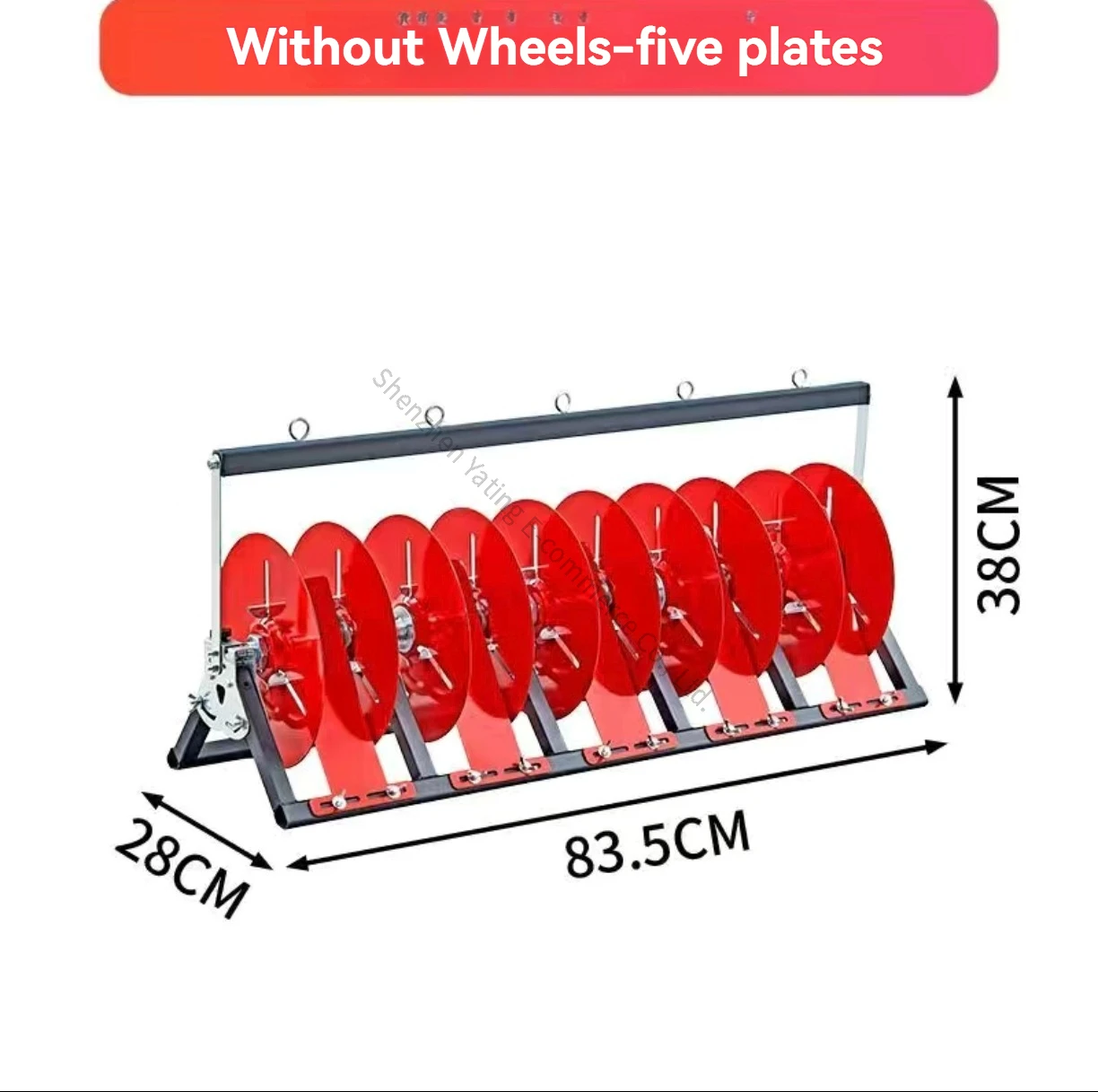 

New Five Disc Wire Pay-off Rack Pay-off Wire Reel Pay-off Artifact Folding BV Line Multi-wire Home Improvement Line Tool