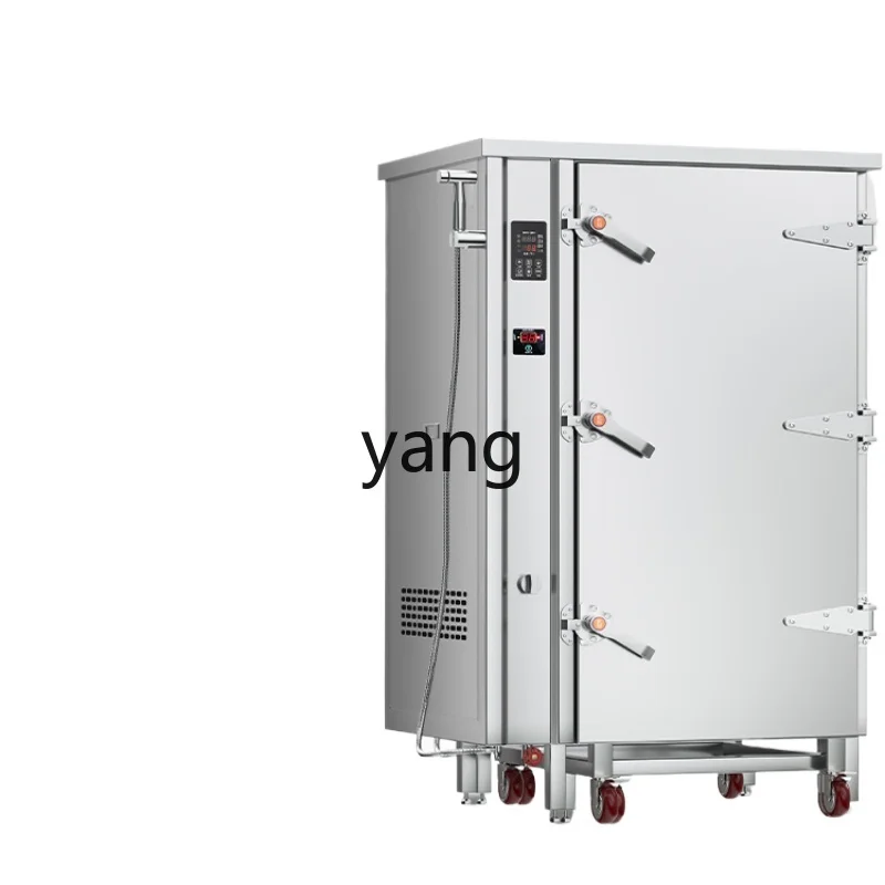 YJQ cart type steamer commercial large steamer canteen food processing