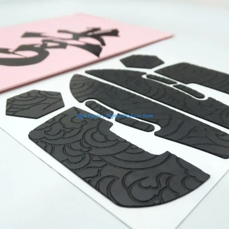 

U2JE EsportsTiger NonSlip Sticker Suck Sweat Mouse Grip Tape for GPRO Wireless Mouse