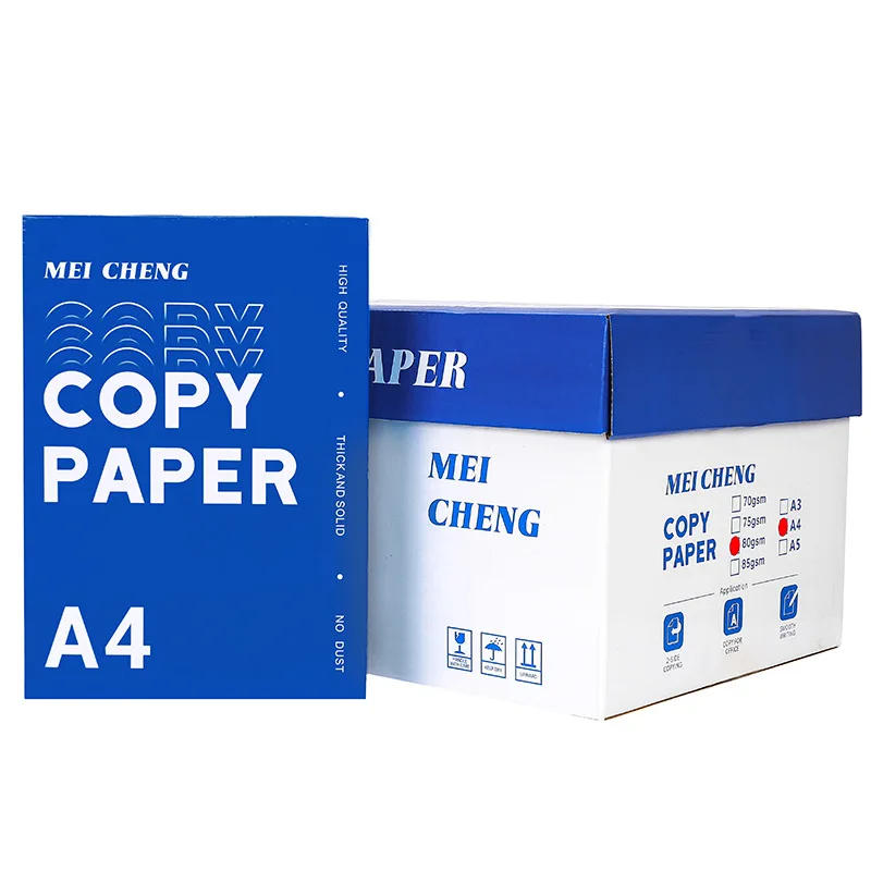 70g, 80g Thickened A4 Printer Paper, Cross-Border Office Supplies, Copy Paper, 500 Sheets/Pack, White A4 Printer Paper