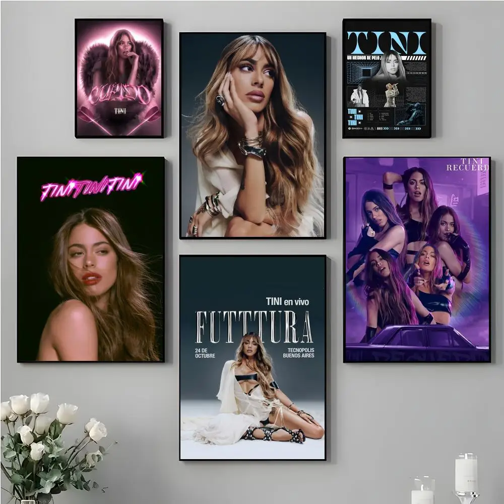 ملصق مغني ساخن M-Martina TINI StoesselS لغرفة المعيشة وغرفة النوم والبار مطبوع على الحائط ملصق ورقي هدايا تزيين