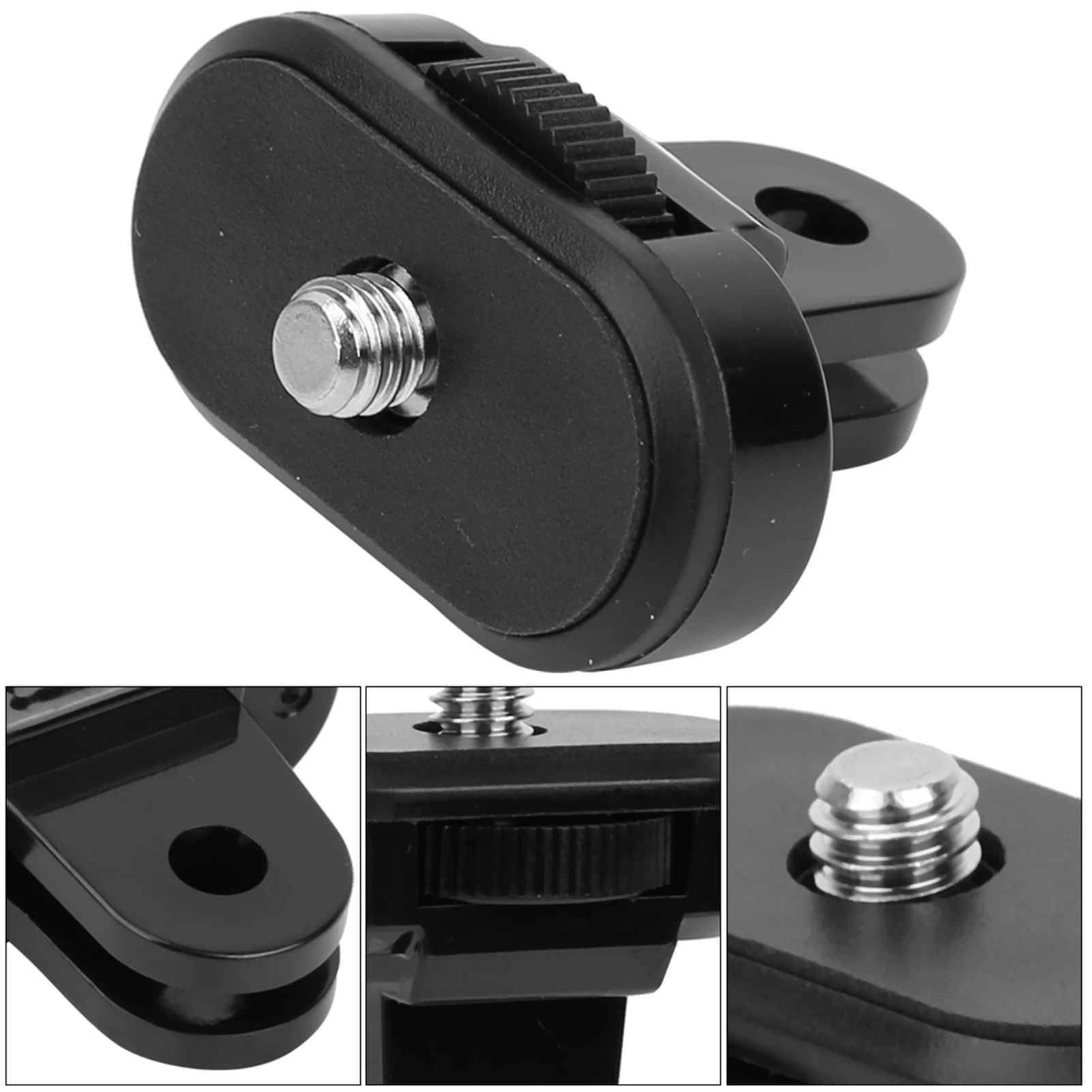 1/4 inch Mount Adapter  Action Camera 1/4 Inch Screw Mount Tripod Selfie Stick Adapter for GoPro Camera Mount Adapter