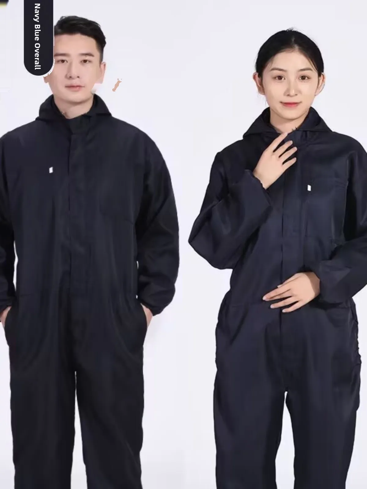 

Lightweight Breathable Workwear Overall Suit Summer Protective Clothing Easy to Clean Polyester Fiber Fac Workop orm