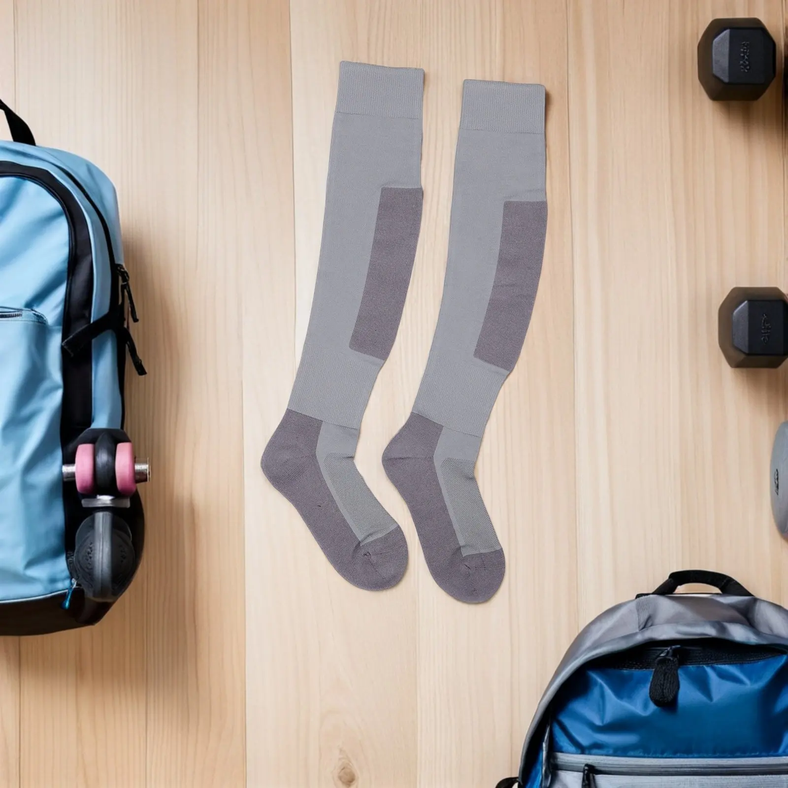 

1 пара высоких носков для фехтования, защитные, выше колена, спортивные, хлопковые, длинные носки для футбола, софтбола, пешего туризма, фехтования, размер 36-41