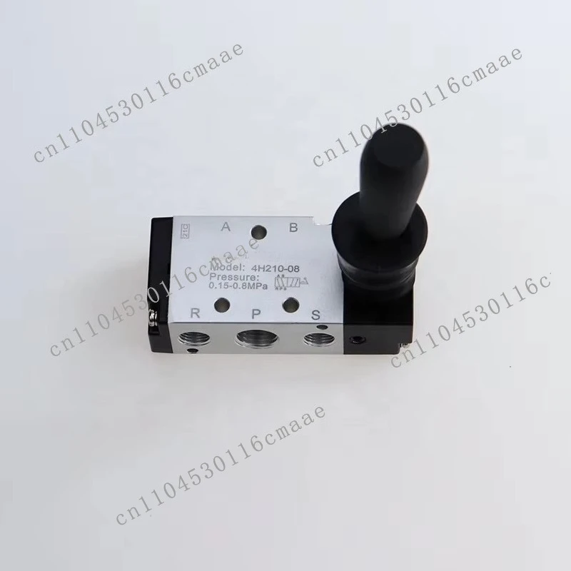 Pneumatic Switch Manual Valve 4H210-08 Two-Position Five-Way Hand Handle Reversing Cylinder Valve Control Accessories Fittings