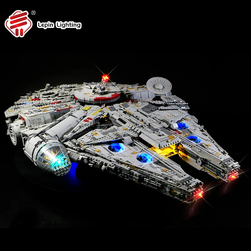 Kit de luz LED DIY premium personalizado para Lego 75192 (apenas luz LED, sem modelo de blocos) Destaque seus edifícios favoritos