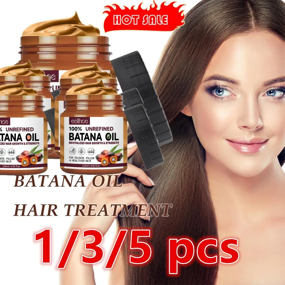 1/3/5 Pcs Natural 100% Pure Batana Oil for hair growth Batana Oil Butter Hair Mask From Honduras Hair Loss Treatment