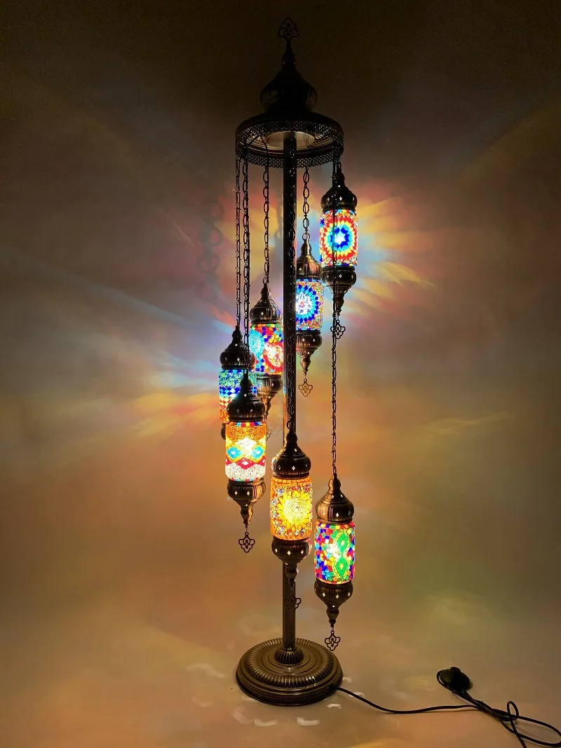 

Exotic Retro Floor Lamp Living Room Bedroom Hotel Homestay Cafe Special Dining Room Floor Lamp