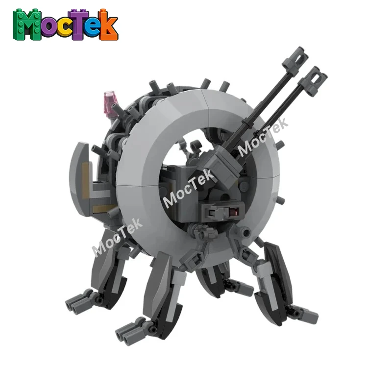 

Конструктор Star Field Battle Cyborg Chase MOC, подвижный бионический боевой робот, коллекция сборных строительных блоков для индивидуальной сборки