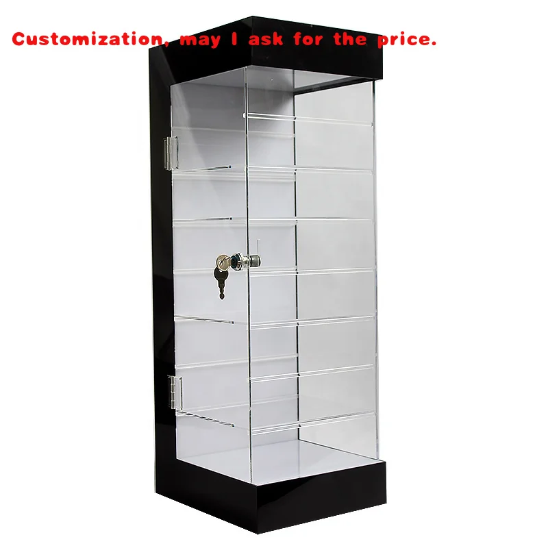 custom.Acrylic Glass Display showcase Mobile Shop Counter Display Cabinet Cell Phone Display showcase Repair Store