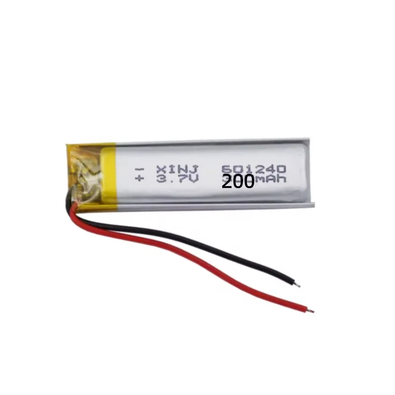 

1-10 PCS New 601240 3.7V 200mAh Battery For Headset video pan watch Mp3 Bluetooth Headphone Recorder Pen Replacement
