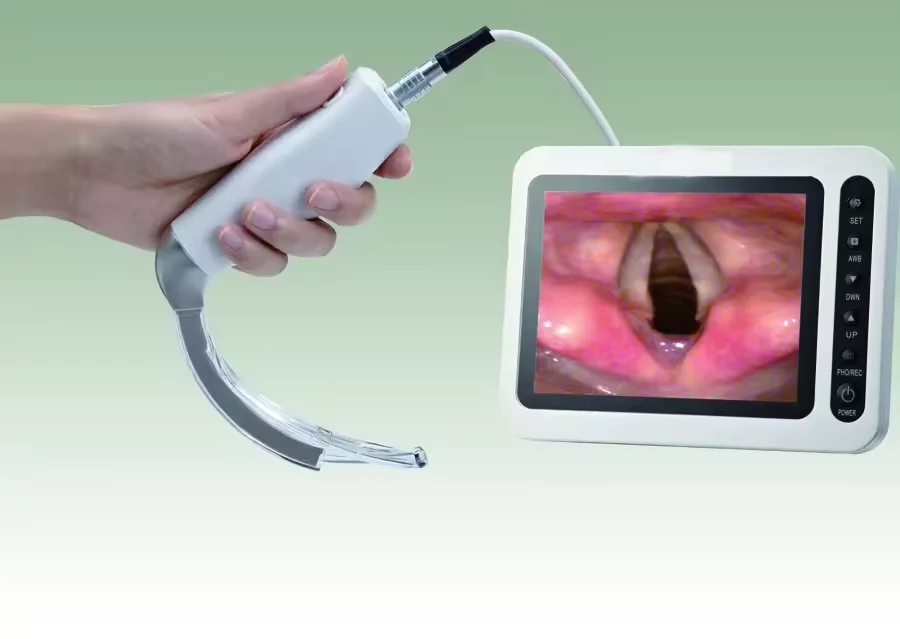 Video Laryngoscope With Reusable/disposable Blades Advanced Video Laryngoscopy Medical Ent Equipment