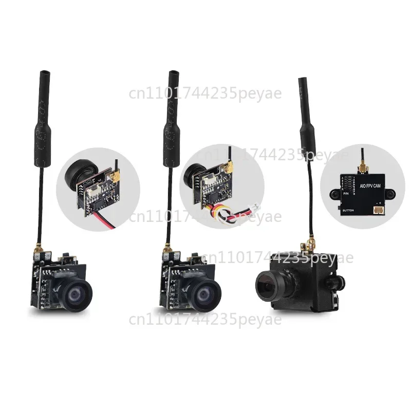 LST-S2+ 5.8G 25MW 40CH 800TVL Transmitter FPV AIO Micro Camera FPV Camera