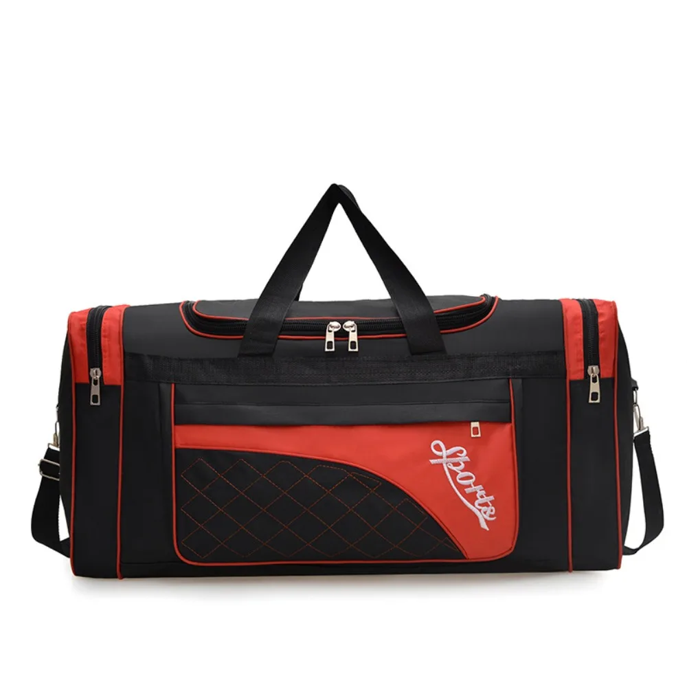 

Большая вместительная дорожная спортивная сумка, водонепроницаемая, пылезащитная, дорожная сумка для багажа, износостойкая портативная сумка для хранения одежды, тренажерный зал