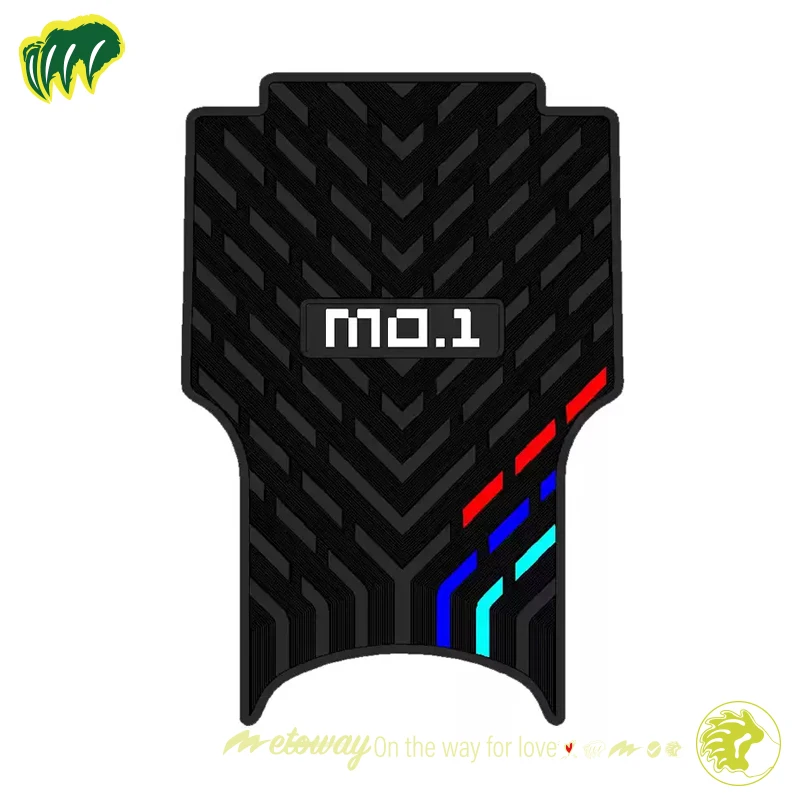 لهوندا UBE U-BE المطاط القدم وسادة التزلج الكلمة حصيرة السجاد دراجة نارية الحصير دواسة المضادة للانزلاق المياه برهان عالية تناسب جودة عالية #2